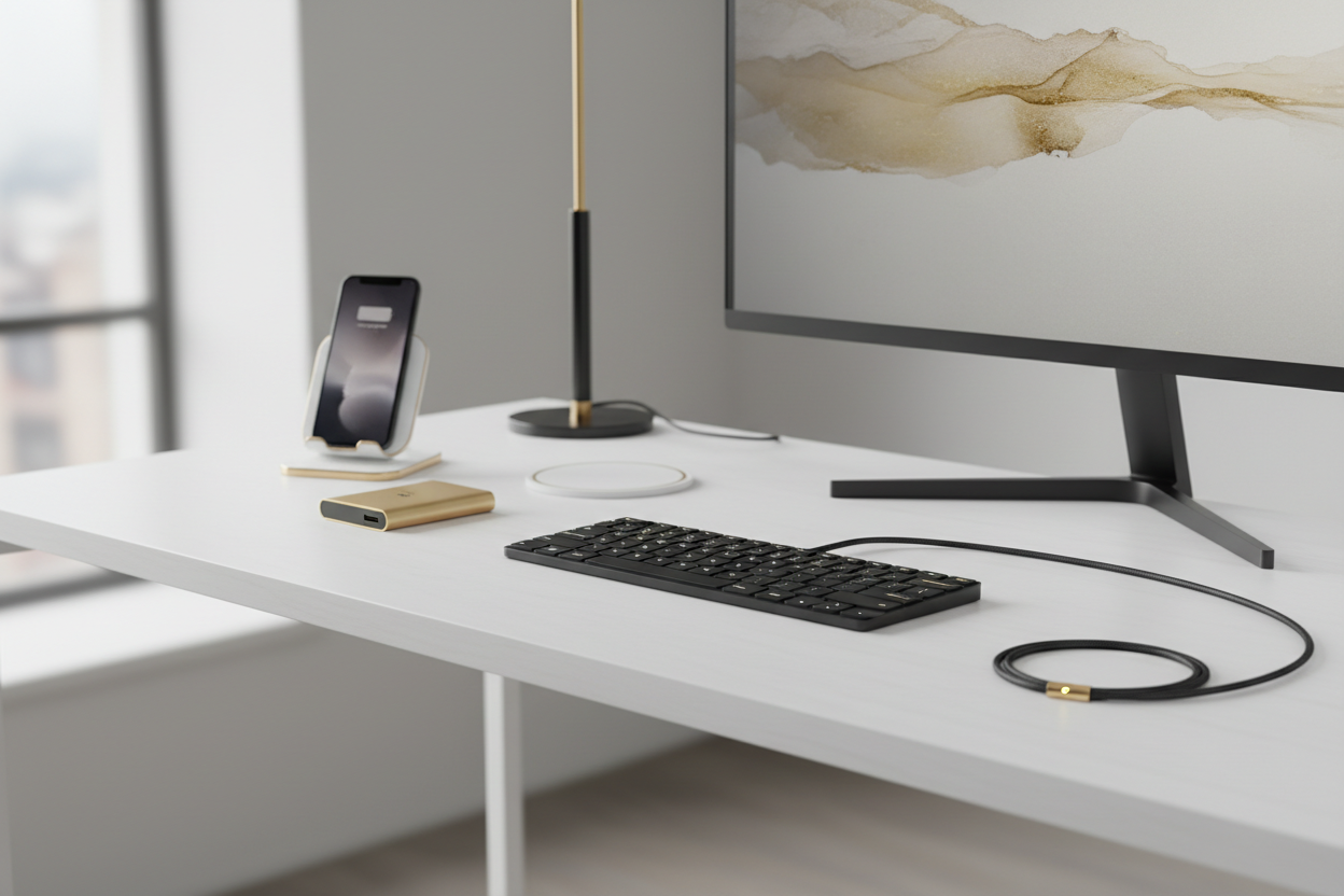 Minimal Desk Tech