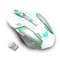 Silent Wireless Rechargeable Gaming Mouse
