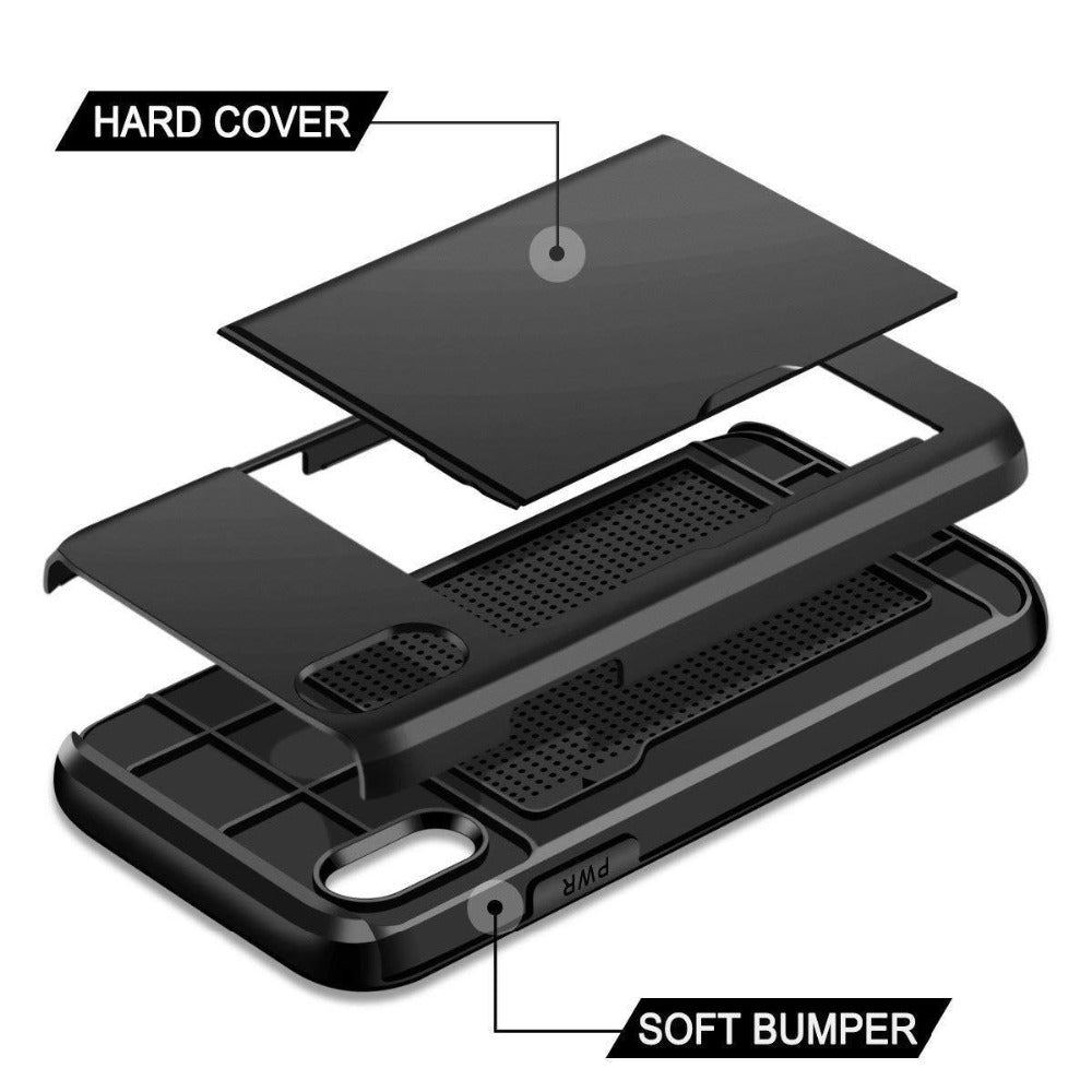 Card Slot iPhone Case – Dual Layer Protection