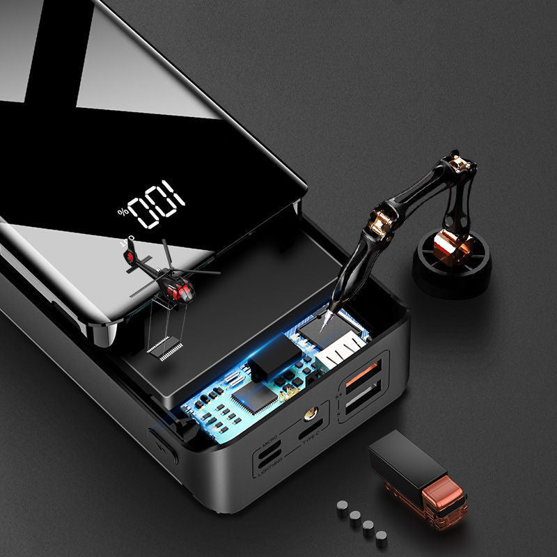 30,000mAh Portable Power Bank with LCD Display