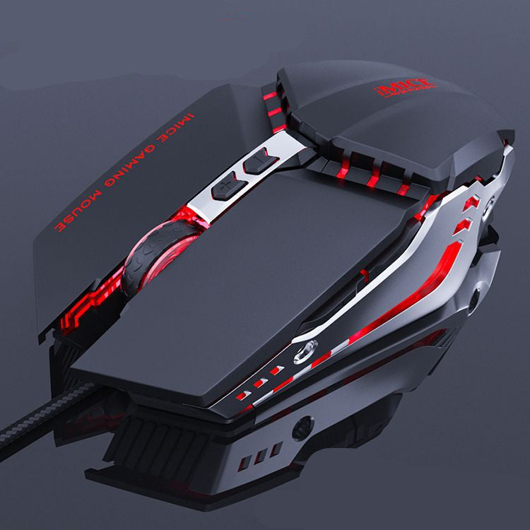 Wired Silent RGB Gaming Mouse – 1600DPI