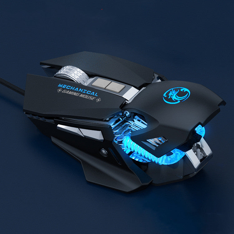 Wired Silent RGB Gaming Mouse – 1600DPI