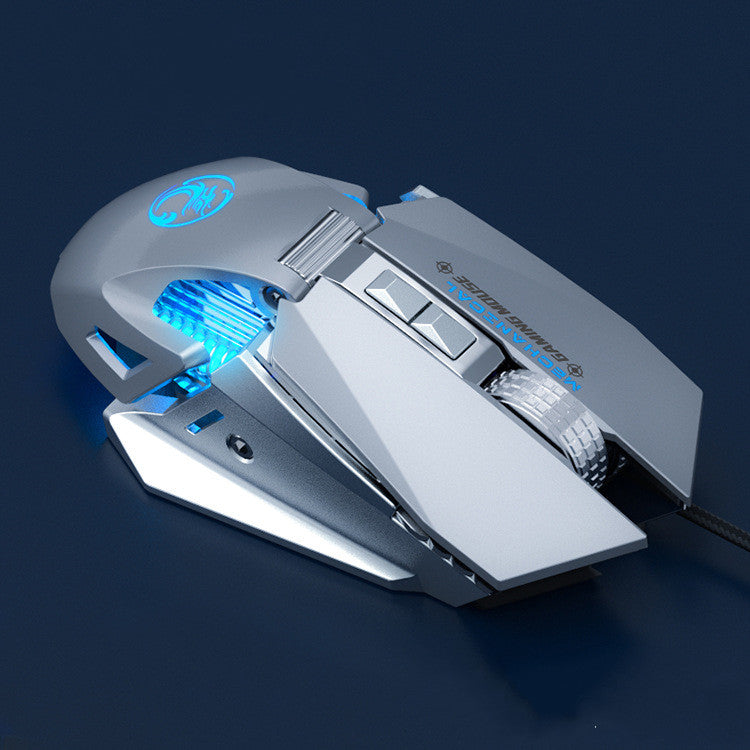 Wired Silent RGB Gaming Mouse – 1600DPI