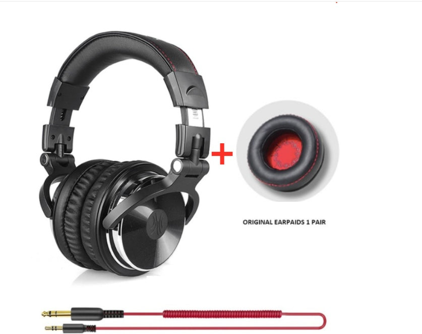 Studio Wired Headphones with Microphone – 3.5mm