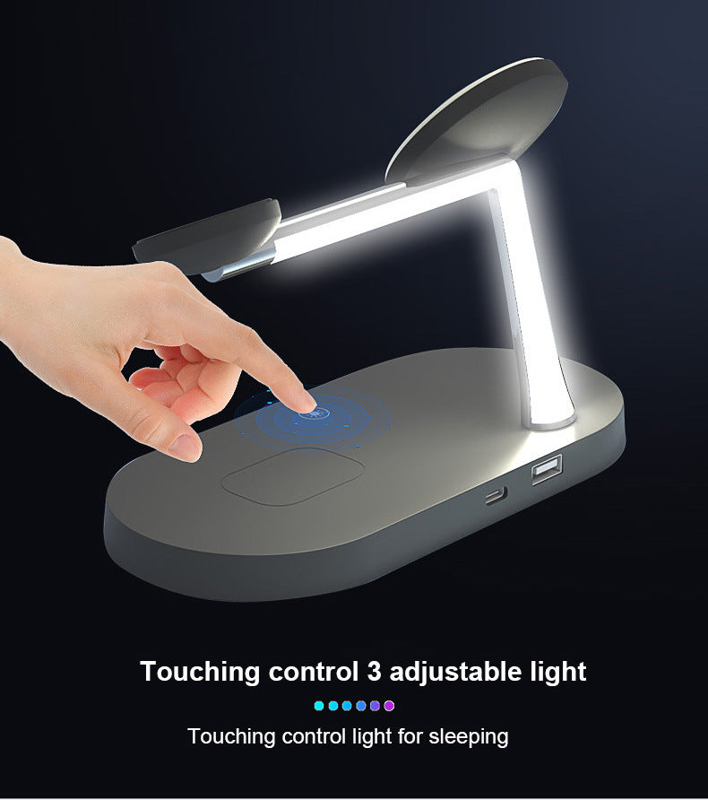 5-in-1 Magnetic Wireless Charging Station – 15W Fast Charge