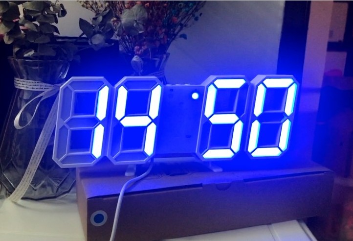 3D Luminous LED Digital Desk Clock