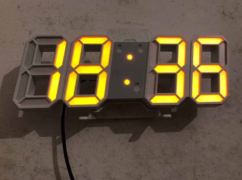 3D Luminous LED Digital Desk Clock