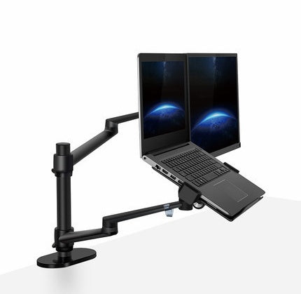 Ergonomic Aluminum Laptop Stand – Adjustable Height