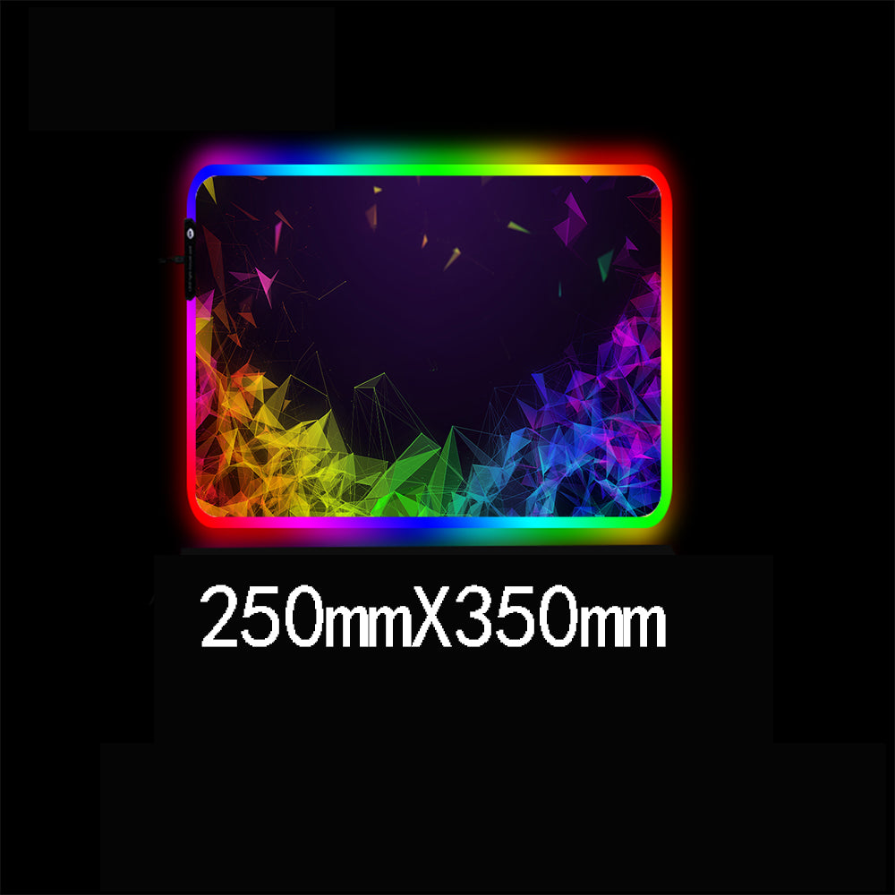 RGB Luminous Gaming Mouse Pad – Large LED Desk Mat