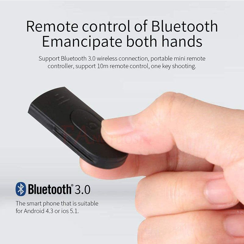 Bluetooth Selfie Stick Tripod – Foldable & Extendable