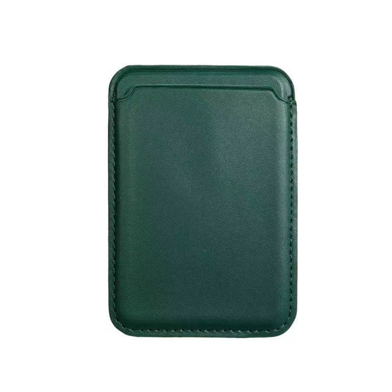 MagSafe Magnetic Leather Wallet Case with Card Holder