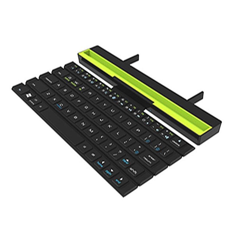 Foldable Bluetooth Wireless Keyboard – Portable Roll-Up Design