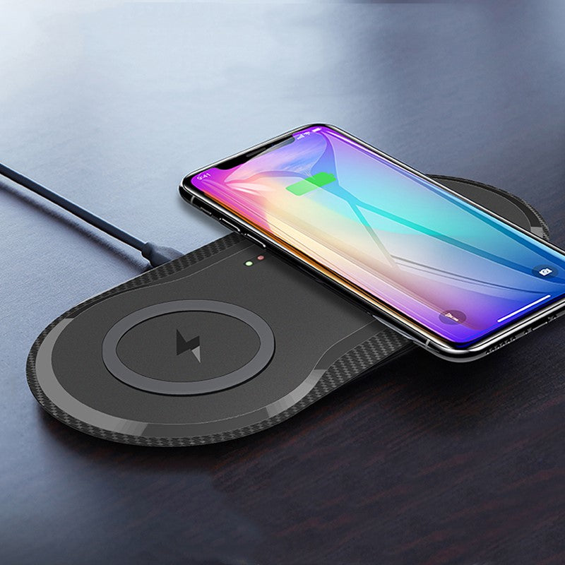 Dual Wireless Phone Charger Pad – 5W / 10W