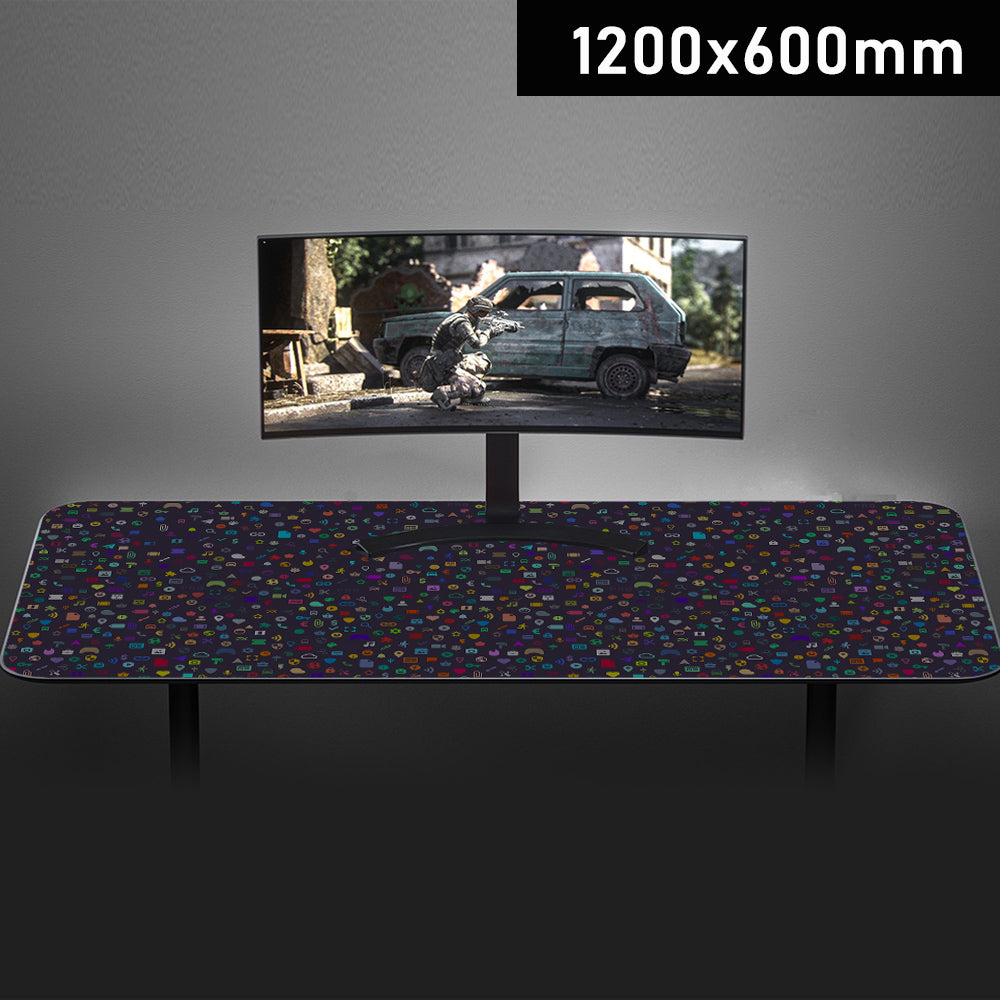 Large Gaming Desk Mat – Multiple Sizes & Styles