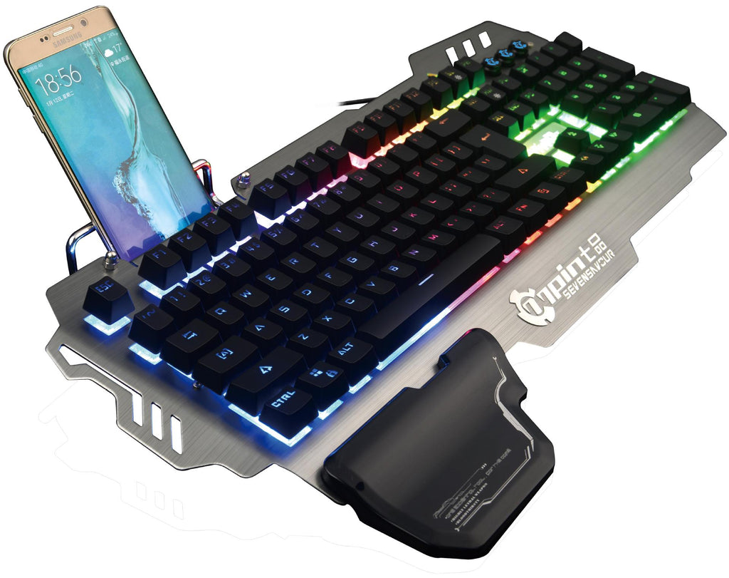 Metal RGB Wired Mechanical Gaming Keyboard