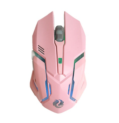 Silent Wireless Rechargeable Gaming Mouse