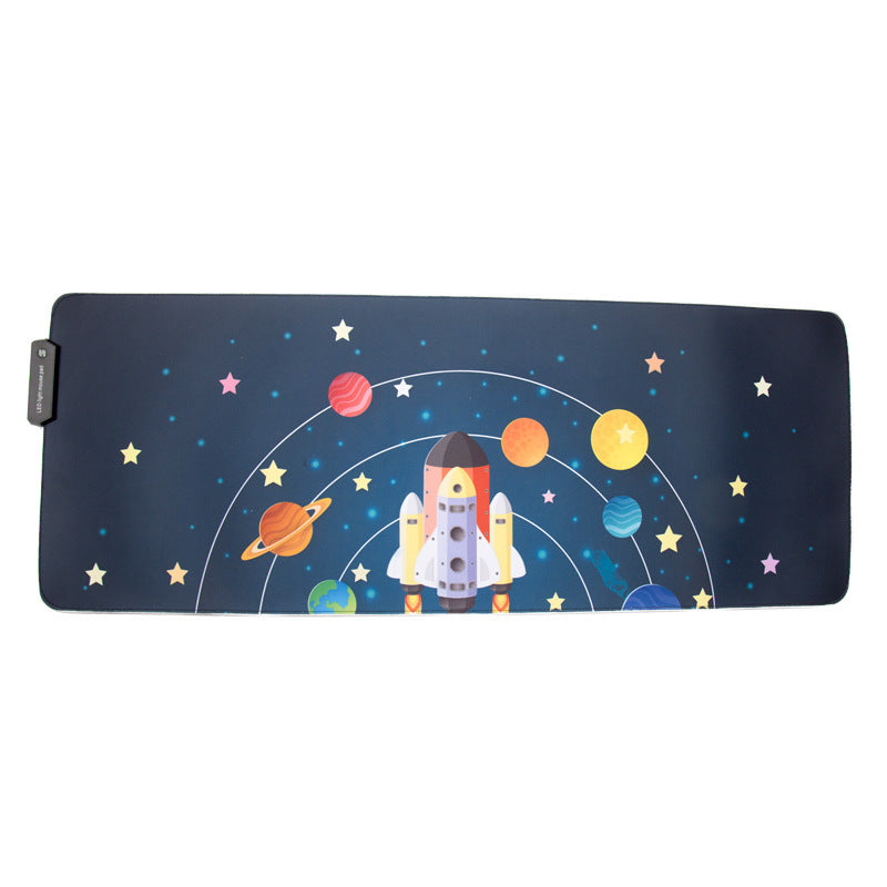 LED Illuminated Large Gaming Mouse Pad