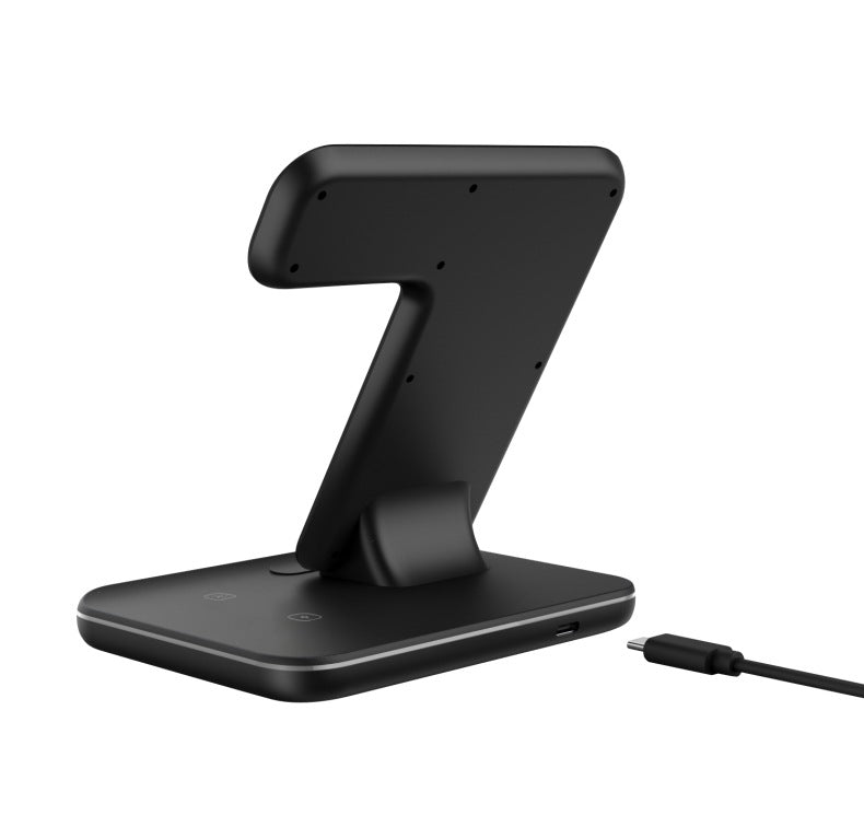 3-in-1 Wireless Charging Stand – Phone, Watch & Headset