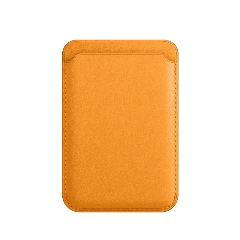 MagSafe Magnetic Leather Wallet Case with Card Holder