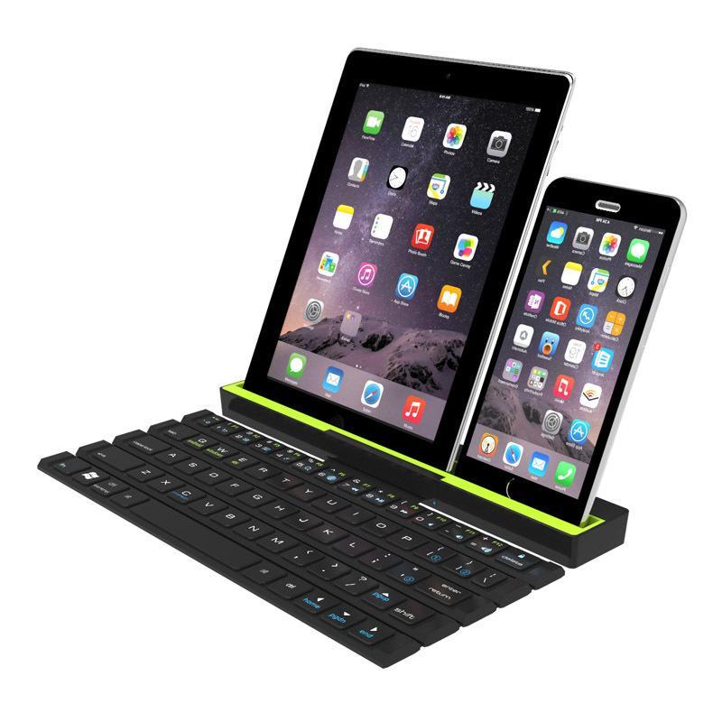 Foldable Bluetooth Wireless Keyboard – Portable Roll-Up Design