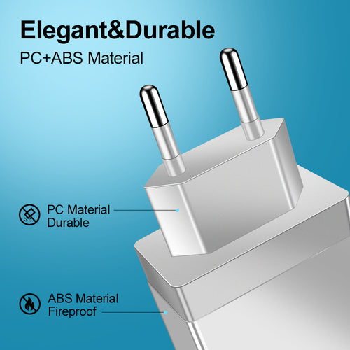 4-Port USB Wall Charger – Quick Charge 3.0