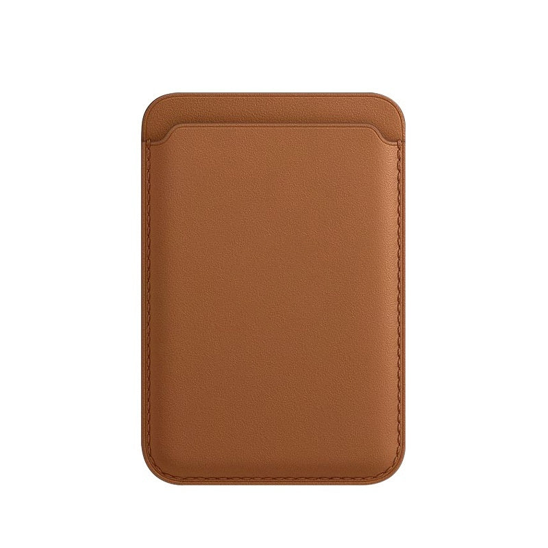 MagSafe Magnetic Leather Wallet Case with Card Holder