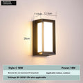 Simple Outdoor Waterproof Led Wall Lamp Induction Wall Lamp
