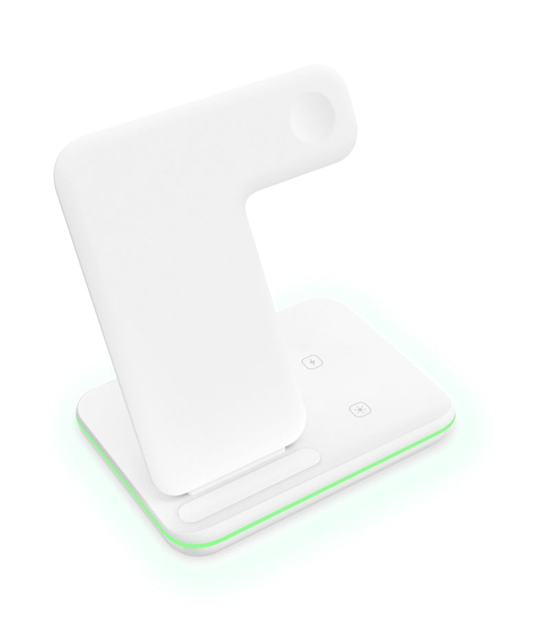 3-in-1 Wireless Charging Stand – Phone, Watch & Headset