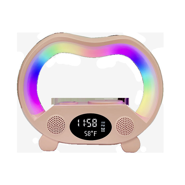 6-in-1 Smart LED Lamp with Wireless Charger & Bluetooth Speaker