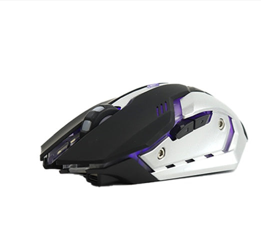 Silent Wireless Rechargeable Gaming Mouse