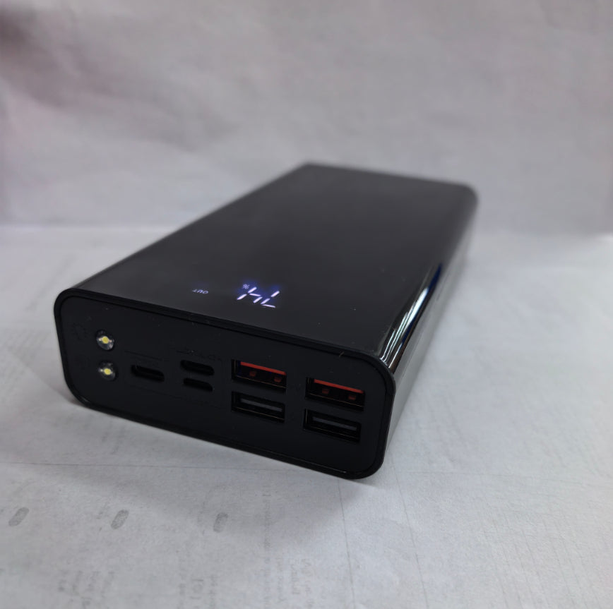 30,000mAh Portable Power Bank with LCD Display